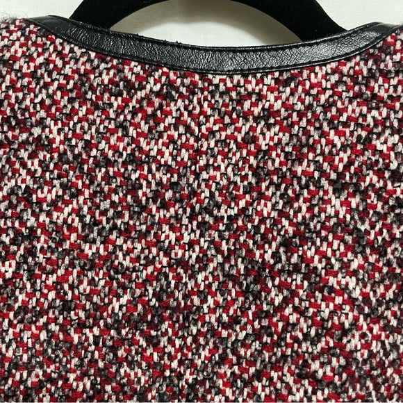 PORTFOLIO LOUBEN ZIP UP BLAZER WOOL COTTON MOHAIR ALPACA POLIAMIDE BLEND SIZE 8 - Picture 6 of 14